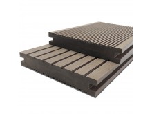 Hollow WPC Anti-Slip Composite Decking for Yard